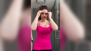 Sexy TikTok Girls: Incredible bust to waist ratio #1