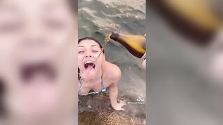 Sexy TikTok Girls: Beach Thot #3