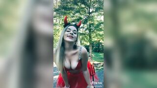 Sexy TikTok Girls: Cant wait for all these slutty Halloween TikThots #4