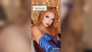 Sexy TikTok Girls: Jessica rabbit performance by @rebeccaseals #3