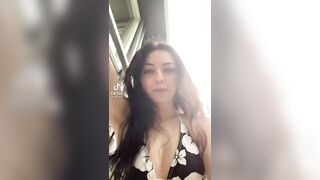 Sexy TikTok Girls: Being spit on #4