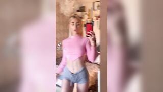 Sexy TikTok Girls: Super tight blonde #2