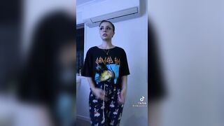 Sexy TikTok Girls: Ass in pj's #4