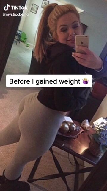 She looks better after the weight gain