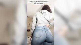 Sexy TikTok Girls: PAWG fittin' them jeans just right #2