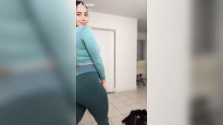 Sexy TikTok Girls: Could you turn 180 degrees and do the same? #1