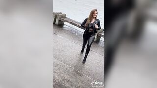 Sexy TikTok Girls: Go for a walk? ♥️♥️♥️♥️ #4