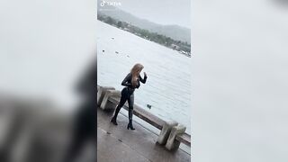 Sexy TikTok Girls: Go for a walk? ♥️♥️♥️♥️ #2