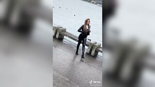 Sexy TikTok Girls: Go for a walk? ♥️♥️♥️♥️ #3