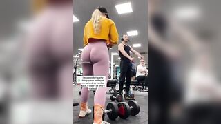 Sexy TikTok Girls: The girl on his left vs one on his right ♥️♥️. Yoga pants thots love to get you off while you work out #2
