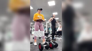 Sexy TikTok Girls: The girl on his left vs one on his right ♥️♥️. Yoga pants thots love to get you off while you work out #3