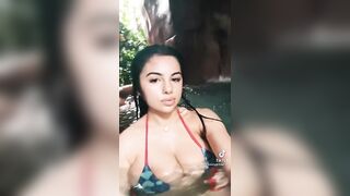 Sexy TikTok Girls: Would you skinny dip w/ her? #3