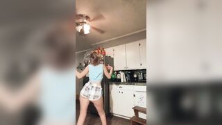 Sexy TikTok Girls: Some serious booty on this white girl #3