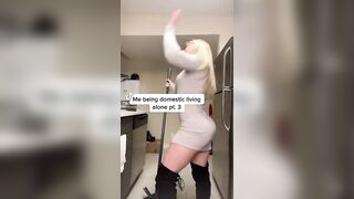 Sexy TikTok Girls: Tall glass of ♥️♥️&♥️♥️ #1