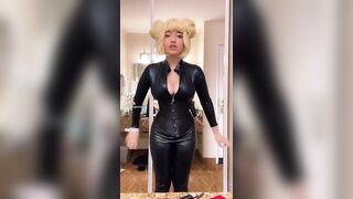 Sexy TikTok Girls: Latex is a good look #1