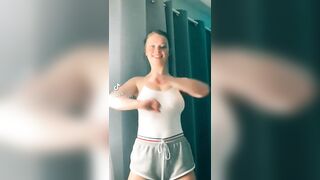 Sexy TikTok Girls: The fluidity of her movement♥️♥️ #2