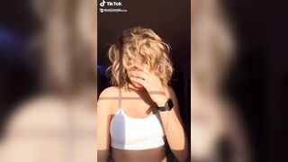 Sexy TikTok Girls: Tall Slimmie with a Fat Cat #2