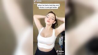 Sexy TikTok Girls: Some nice underboob #3