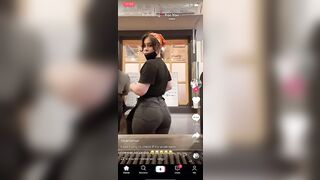 She has that dump truck but her coworker ruined the vibes