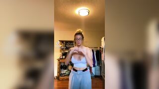 Sexy TikTok Girls: She has faith in that top ♥️♥️ #1