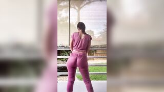 Sexy TikTok Girls: Pants are almost Molded to her ♥️♥️ #2