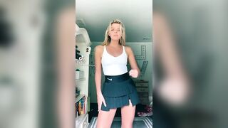 Sexy TikTok Girls: Wouldn’t mind seeing what’s under that skirt! #1