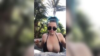 Sexy TikTok Girls: She got her jugs from her momma #4