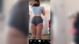 Sexy TikTok Girls: She got banned before i could save #ass #1