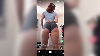 Sexy TikTok Girls: She got banned before i could save #ass #4