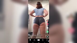 Sexy TikTok Girls: She got banned before i could save #ass #2