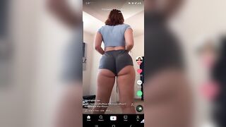 Sexy TikTok Girls: She got banned before i could save #ass #3