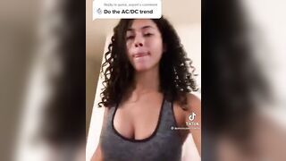 Sexy TikTok Girls: Idk about y’all be she valid ♥️♥️ #3