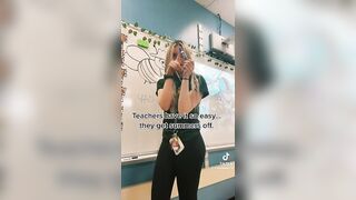 Sexy TikTok Girls: Teachers nowadays #4