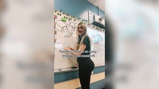 Sexy TikTok Girls: Teachers nowadays #2