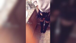 Sexy TikTok Girls: Some drunk night party vibes. ♥️♥️ #2