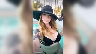 Sexy TikTok Girls: wyd if you see me @ the pool ♥️♥️ new tik @itsvioletcox #2