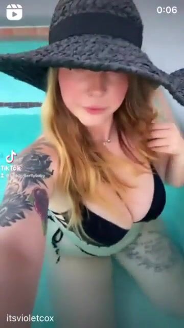 wyd if you see me @ the pool ???? new tik @itsvioletcox
