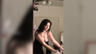 Sexy TikTok Girls: what a great dress #1