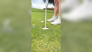 Sexy TikTok Girls: golf anybody? #1