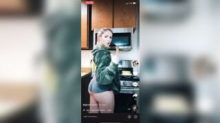 Sexy TikTok Girls: Y’all can keep those fat chick asses. This is more MY speed (plus she has bomb fvck!n titties too) #3