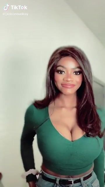 She did the same dance twice and honestly this is the breast one