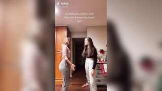 Sexy TikTok Girls: I love it when they clench there ass like that #1