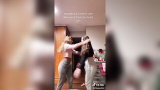 Sexy TikTok Girls: I love it when they clench there ass like that #4