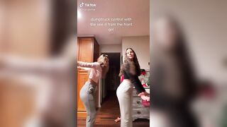 Sexy TikTok Girls: I love it when they clench there ass like that #2