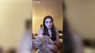 Sexy TikTok Girls: She definitely beat that kitty ♥️♥️ after this! #3