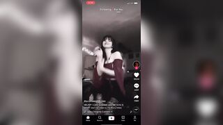 Sexy TikTok Girls: This filter’s not leaving much up to the imagination. ♥️♥️ #2