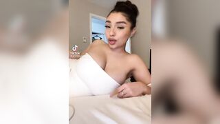 Sexy TikTok Girls: Adjusting the top #2