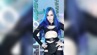 Sexy TikTok Girls: Me attempting to bounce my tiny tits #2