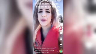 Sexy TikTok Girls: Me just thotting around Tik Tok. Short or long? #1