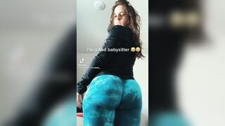 Sexy TikTok Girls: I'd let her babysit me anytime #2